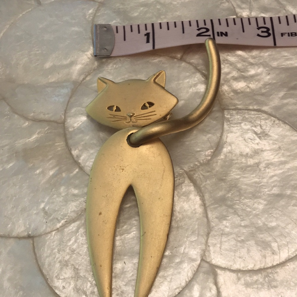 VTG 2 PIECE KITTY PIN - Picture 3 of 11